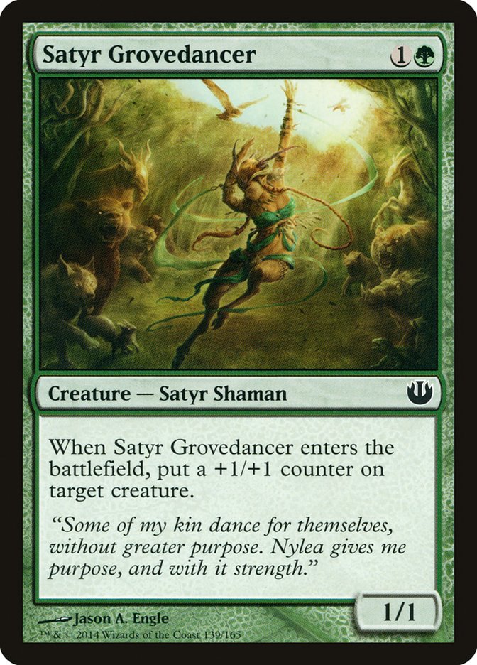 Satyr Grovedancer [Journey into Nyx] | Total Play