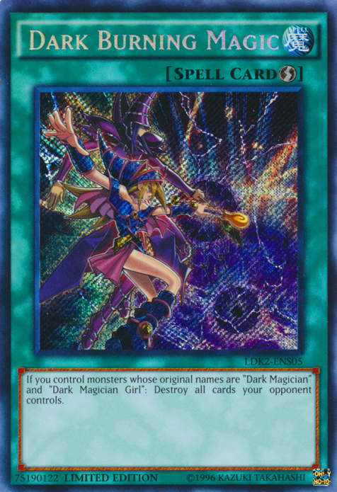 Dark Burning Magic [LDK2-ENS05] Secret Rare | Total Play