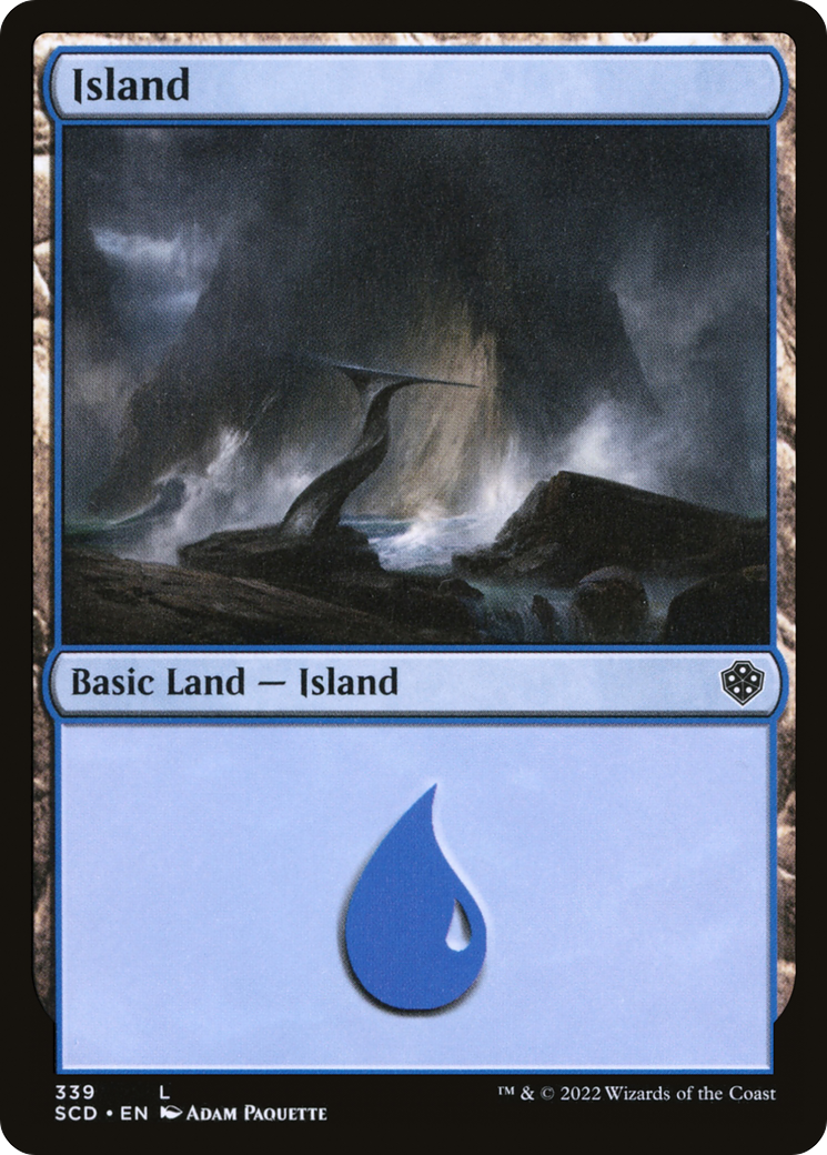 Island (339) [Starter Commander Decks] | Total Play