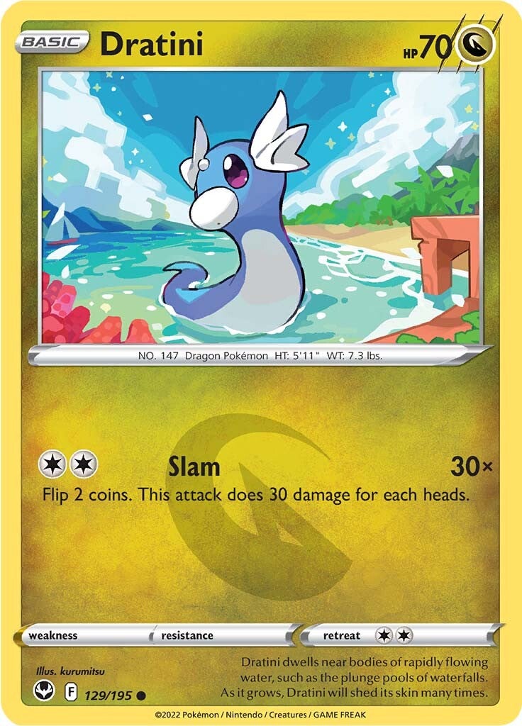 Dratini (129/195) [Sword & Shield: Silver Tempest] | Total Play