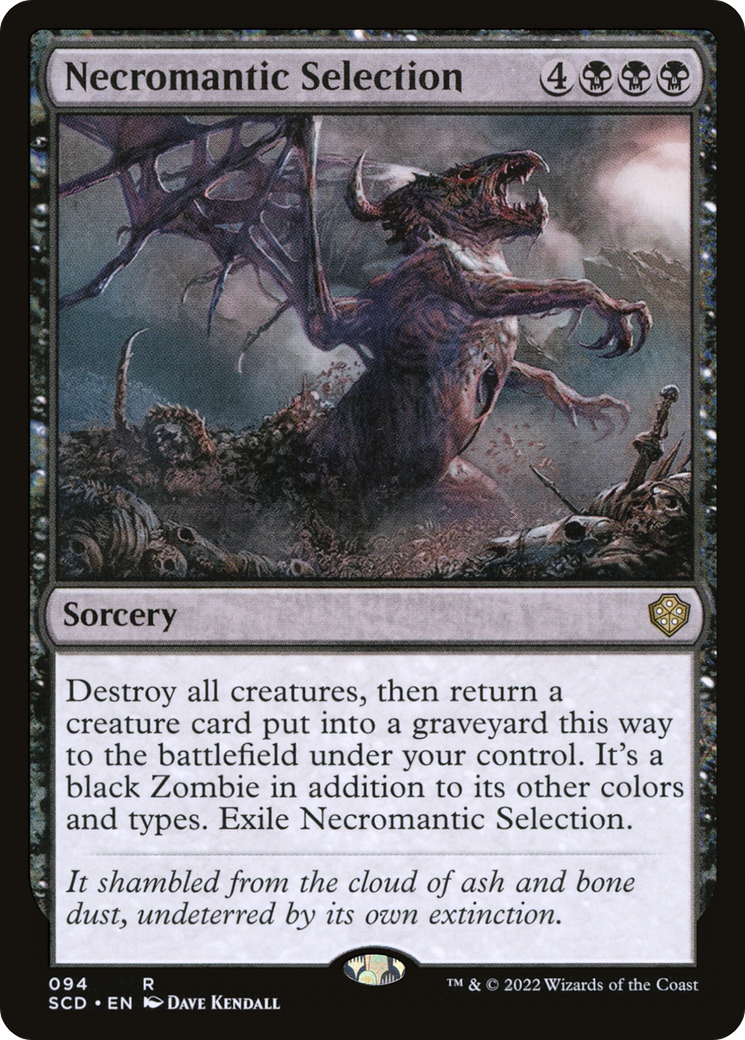 Necromantic Selection [Starter Commander Decks] | Total Play