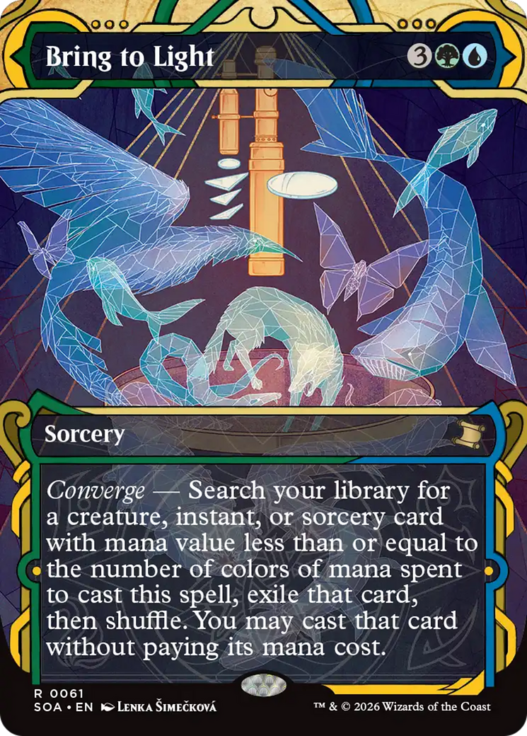 Bring to Light (Japanese Silver Scroll Foil) [Secrets of Strixhaven: Mystical Archive] | Total Play