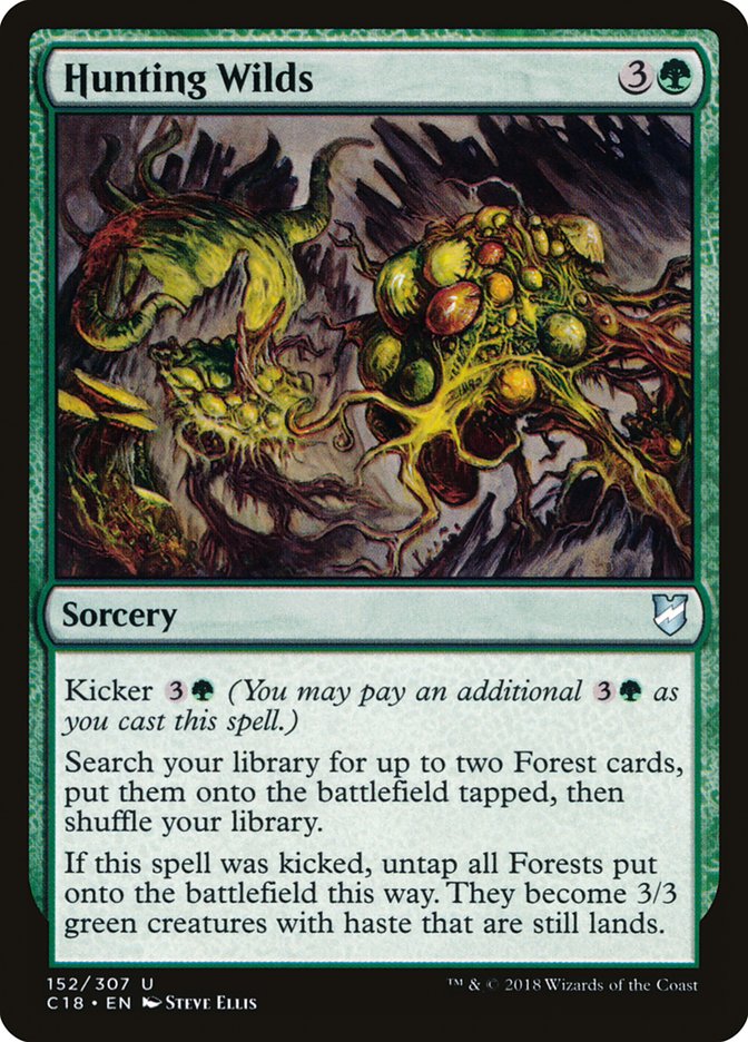Hunting Wilds [Commander 2018] | Total Play
