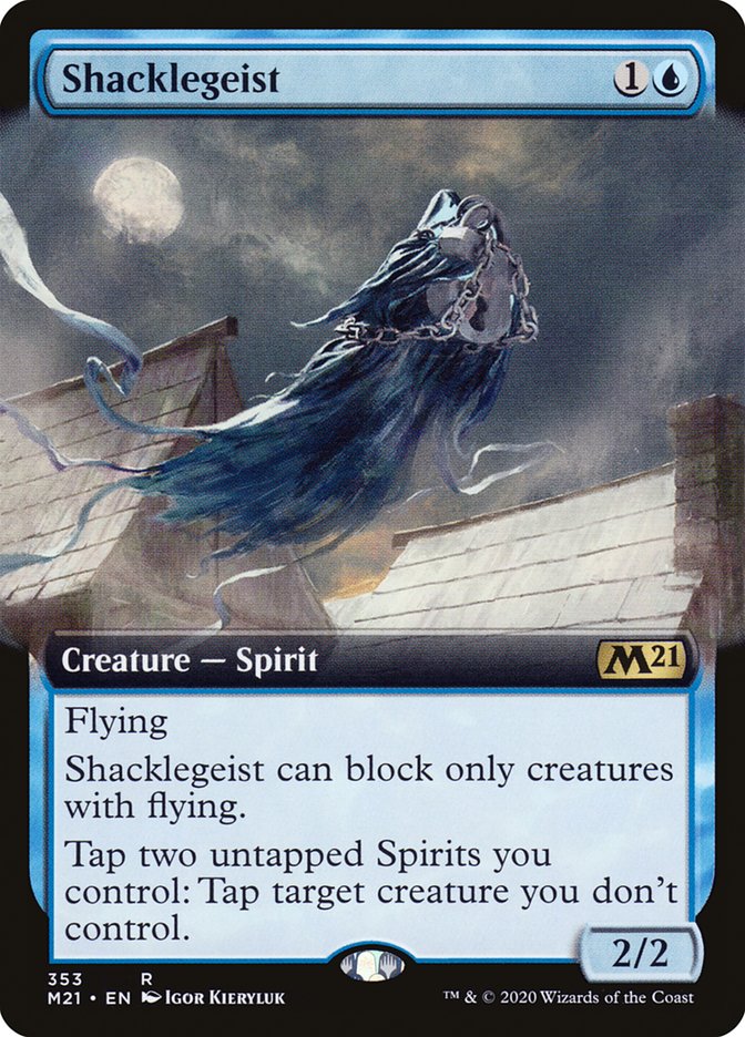 Shacklegeist (Extended Art) [Core Set 2021] | Total Play