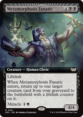 Metamorphosis Fanatic (Extended Art) [Duskmourn: House of Horror Commander] | Total Play