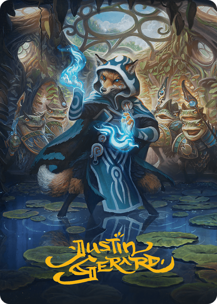 Jace, the Mind Sculptor Art Card (Gold-Stamped Signature) [Bloomburrow Art Series] | Total Play