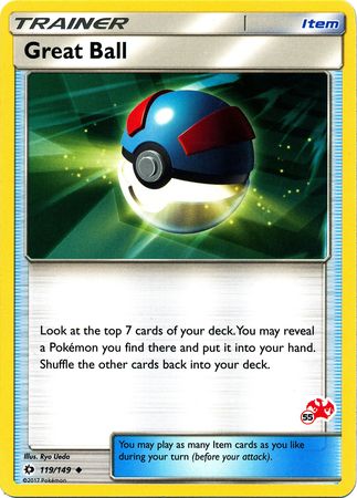 Great Ball (119/149) (Charizard Stamp #55) [Battle Academy 2020] | Total Play
