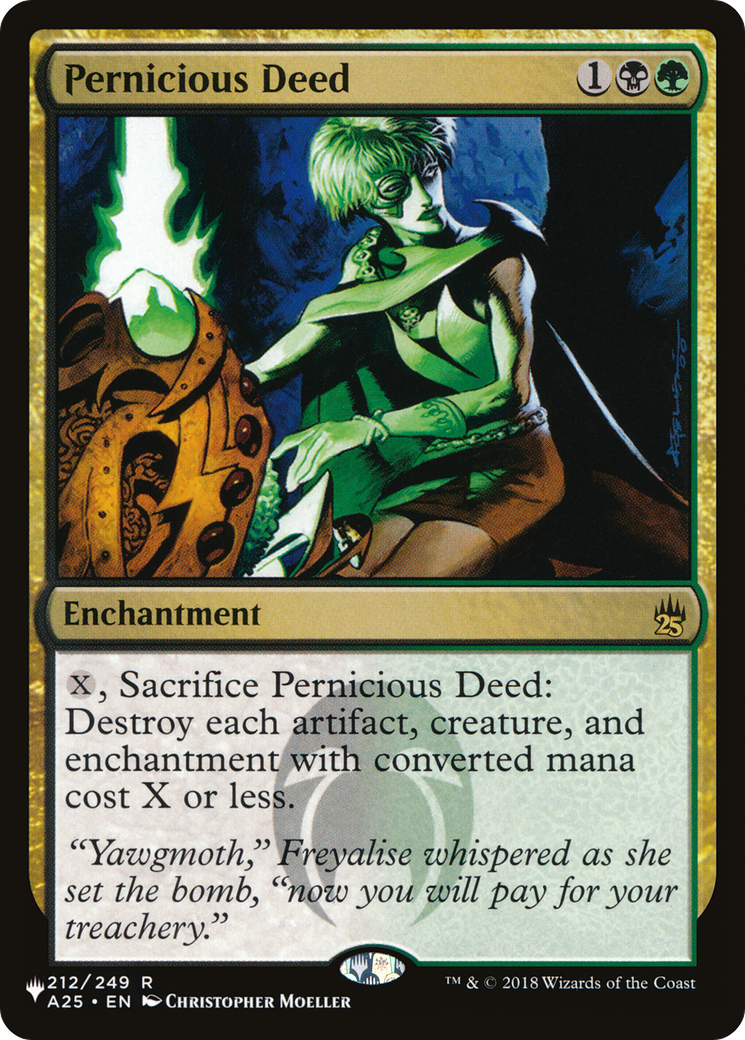 Pernicious Deed [The List] | Total Play