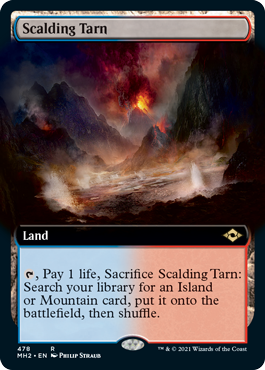 Scalding Tarn (Extended Art) [Modern Horizons 2] | Total Play