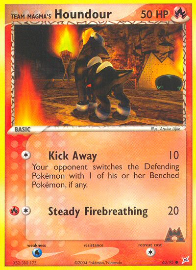 Team Magma's Houndour (63/95) [EX: Team Magma vs Team Aqua] | Total Play