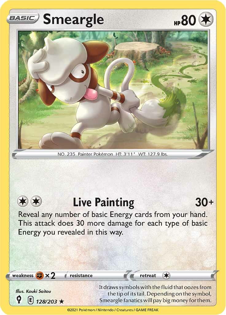 Smeargle (128/203) [Sword & Shield: Evolving Skies] | Total Play