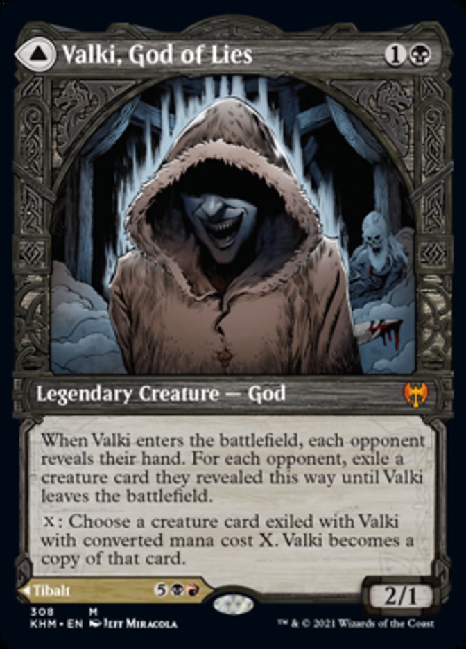 Valki, God of Lies // Tibalt, Cosmic Impostor (Showcase) [Kaldheim] | Total Play