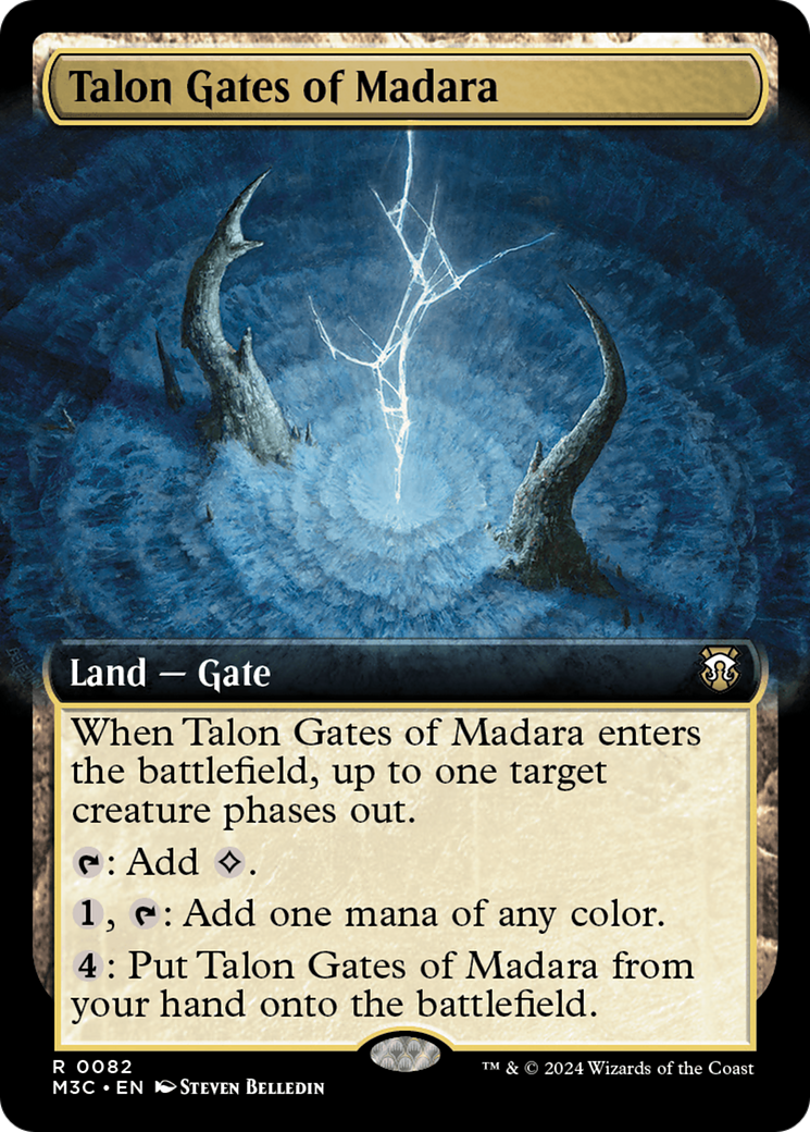 Talon Gates of Madara (Extended Art) (Ripple Foil) [Modern Horizons 3 Commander] | Total Play