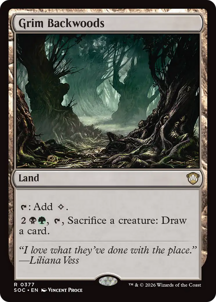 Grim Backwoods [Secrets of Strixhaven Commander] | Total Play