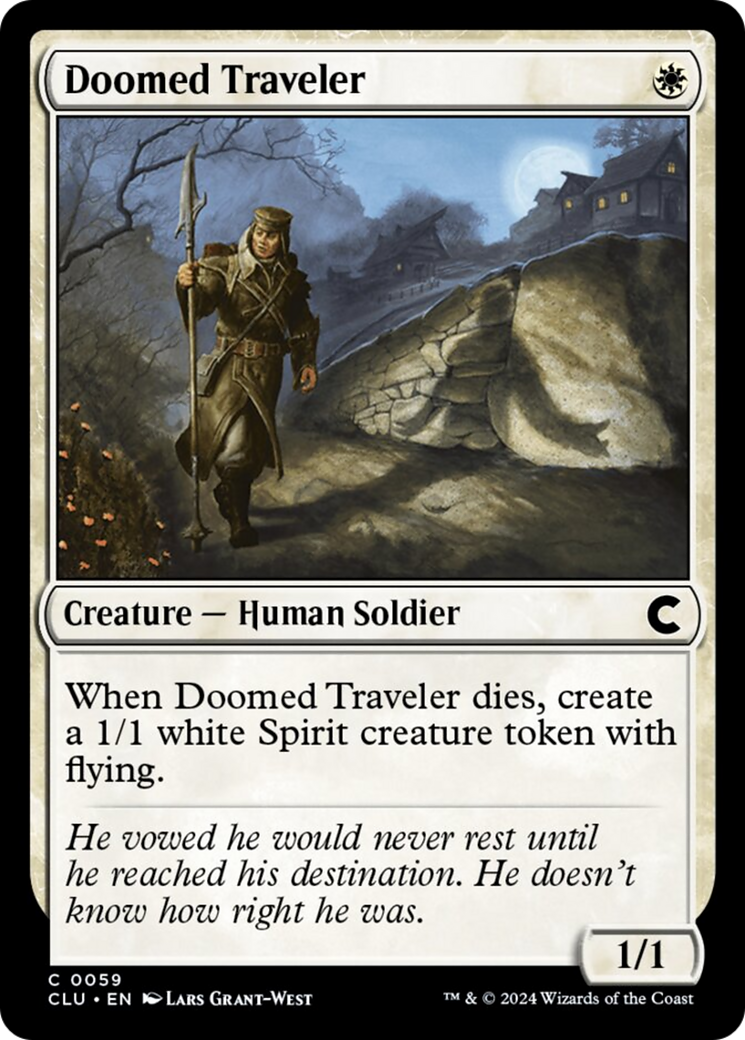 Doomed Traveler [Ravnica: Clue Edition] | Total Play