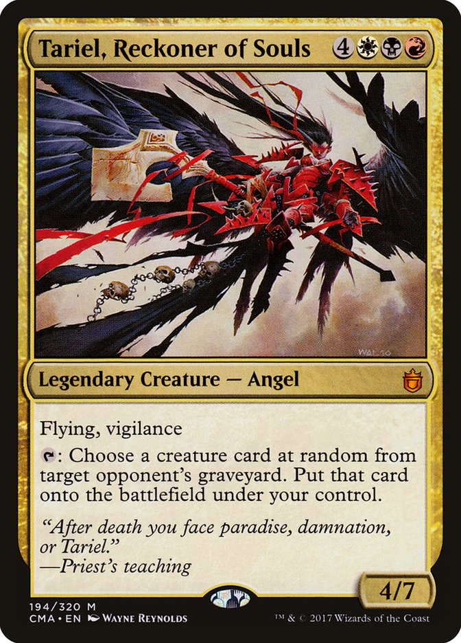 Tariel, Reckoner of Souls [Commander Anthology] | Total Play