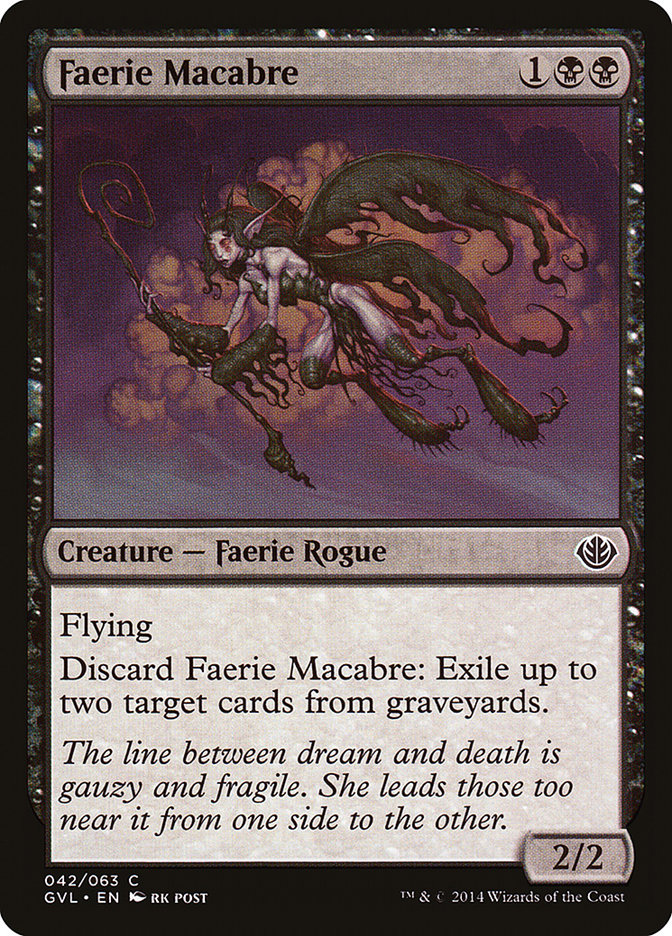 Faerie Macabre (Garruk vs. Liliana) [Duel Decks Anthology] | Total Play