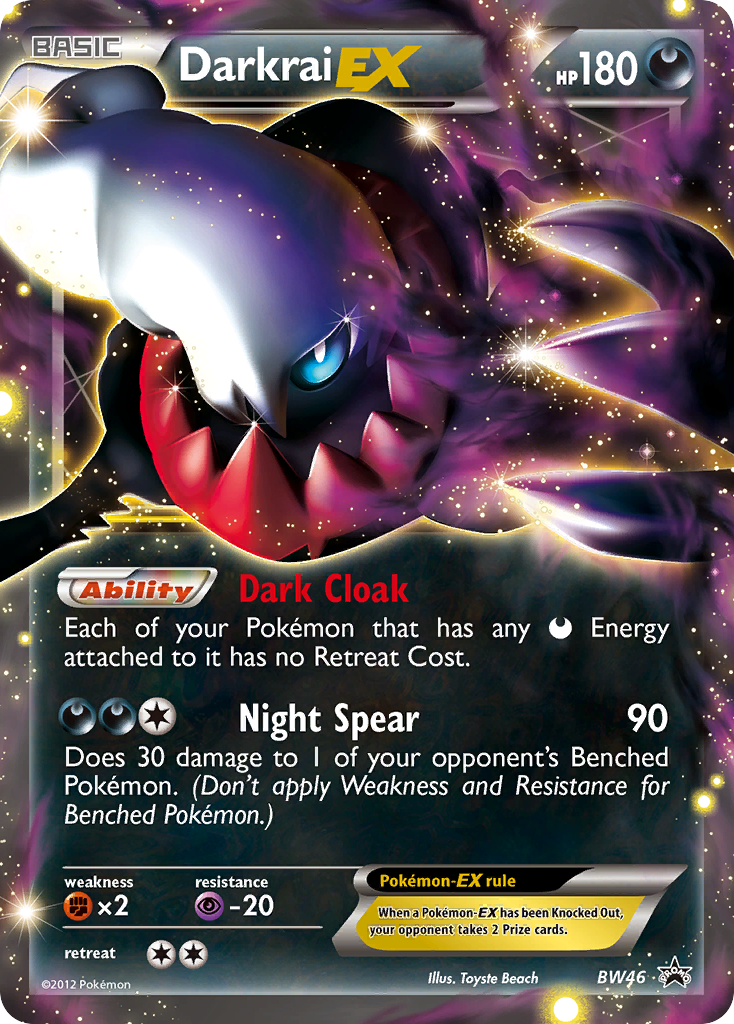 Darkrai EX (BW46) [Black & White: Black Star Promos] | Total Play