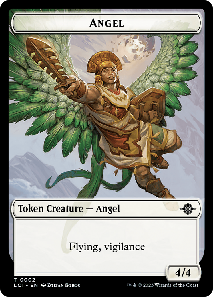 Angel Token [The Lost Caverns of Ixalan Tokens] | Total Play