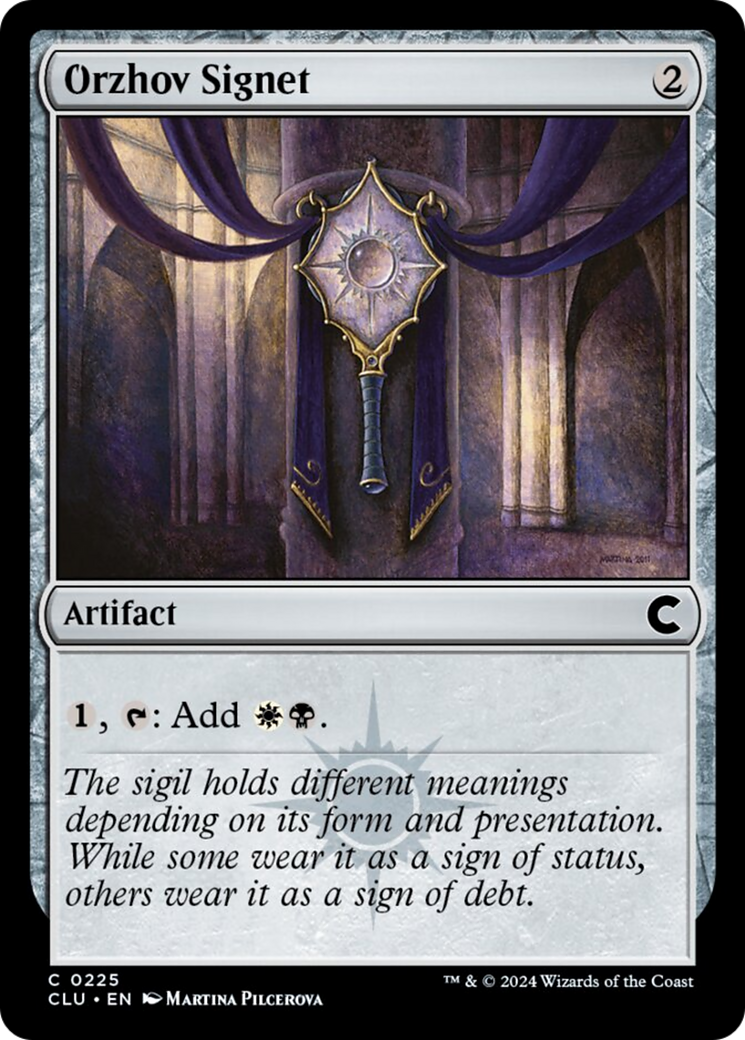 Orzhov Signet [Ravnica: Clue Edition] | Total Play
