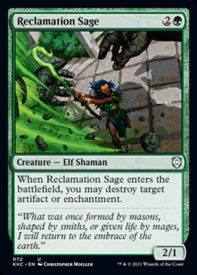 Reclamation Sage [Kaldheim Commander] | Total Play
