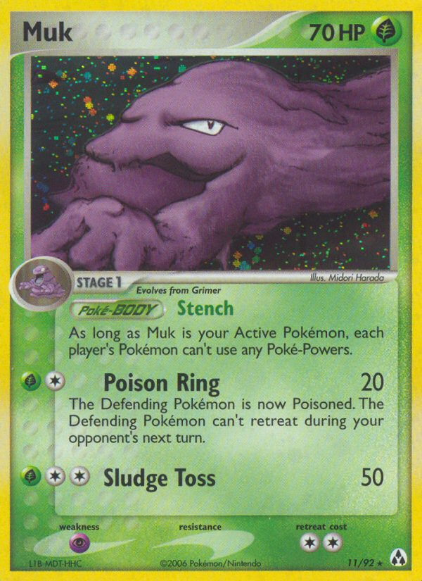 Muk (11/92) [EX: Legend Maker] | Total Play