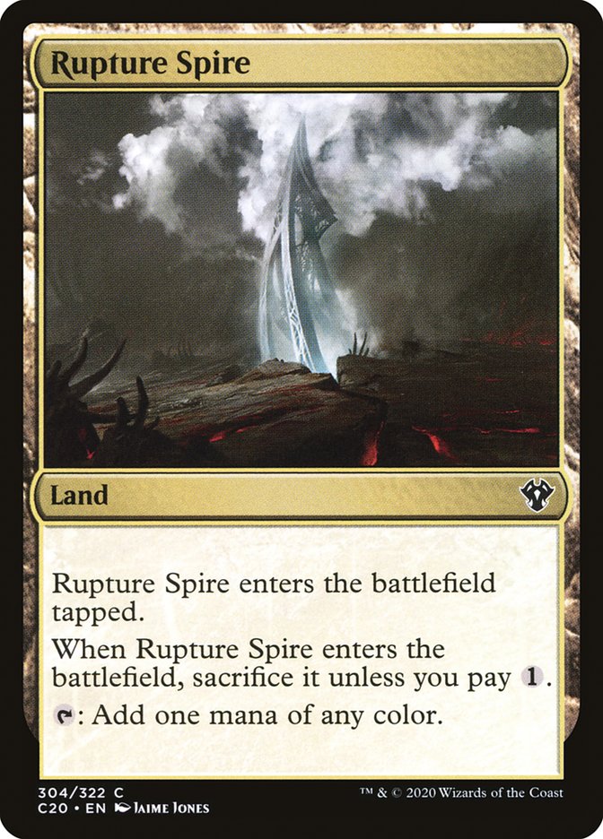 Rupture Spire [Commander 2020] | Total Play