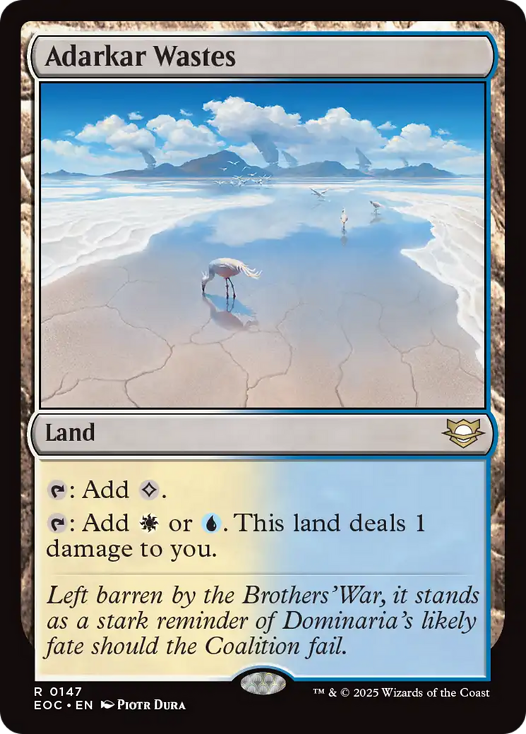 Adarkar Wastes [Edge of Eternities Commander] | Total Play