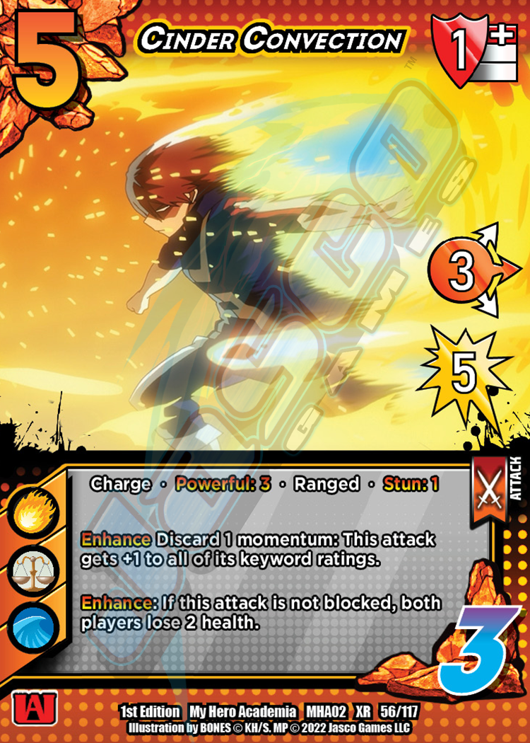 Cinder Convection [Crimson Rampage XR] | Total Play