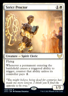 Strict Proctor [Strixhaven: School of Mages] | Total Play