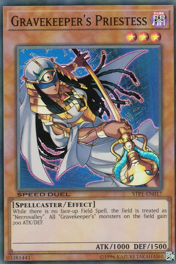 Gravekeeper's Priestess [STP1-EN017] Super Rare | Total Play