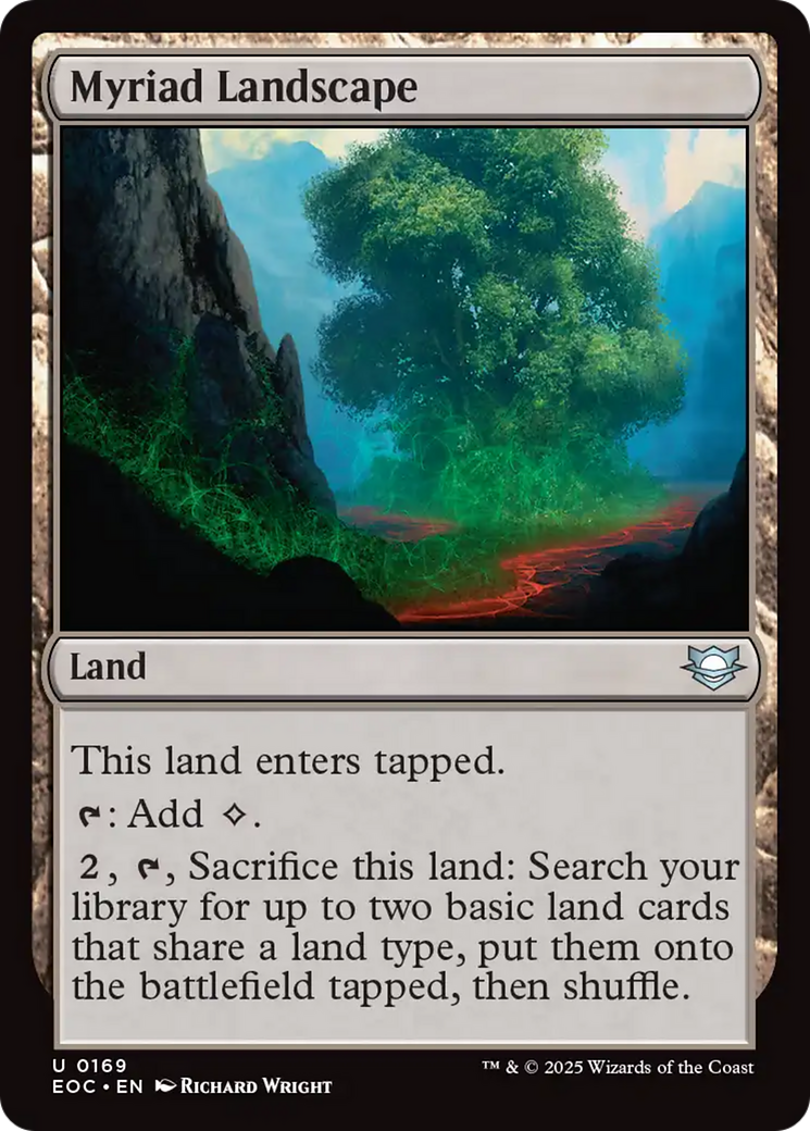Myriad Landscape [Edge of Eternities Commander] | Total Play