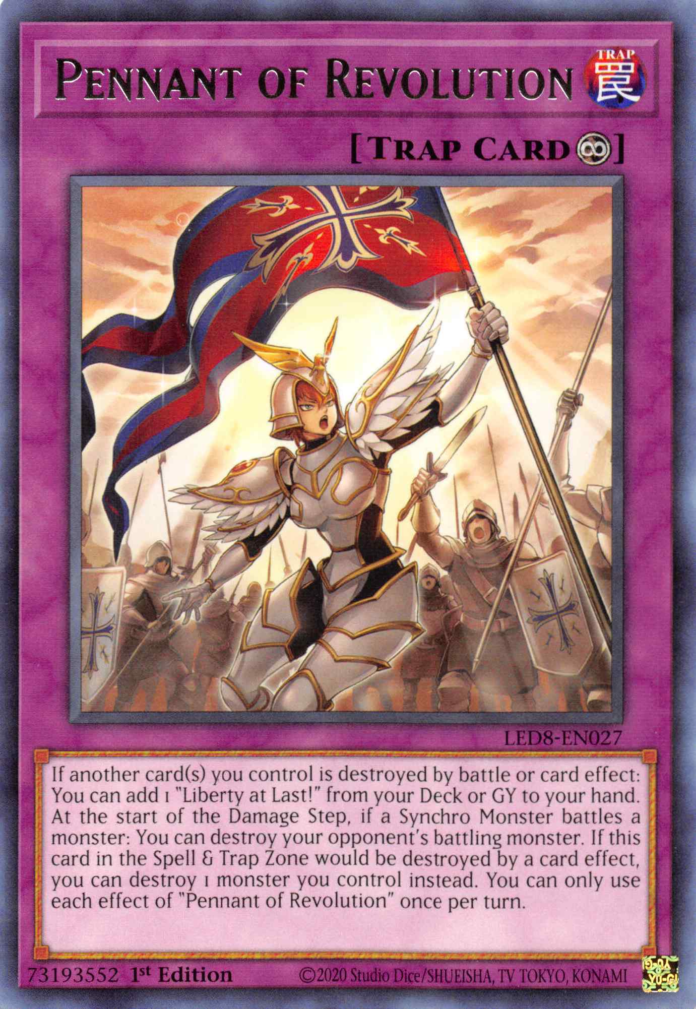 Pennant of Revolution [LED8-EN027] Rare | Total Play