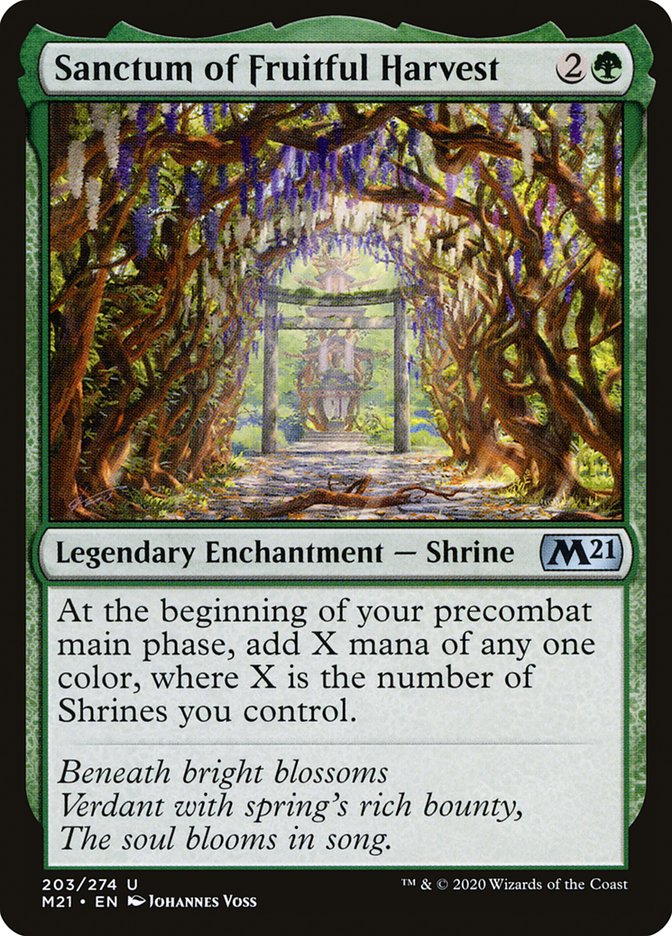 Sanctum of Fruitful Harvest [Core Set 2021] | Total Play