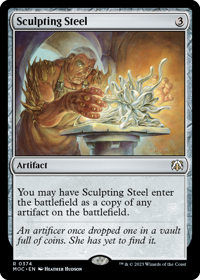 Sculpting Steel [March of the Machine Commander] | Total Play