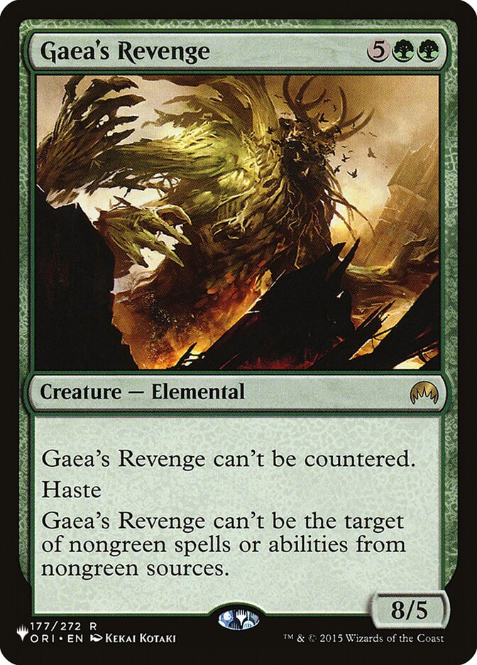 Gaea's Revenge [The List] | Total Play