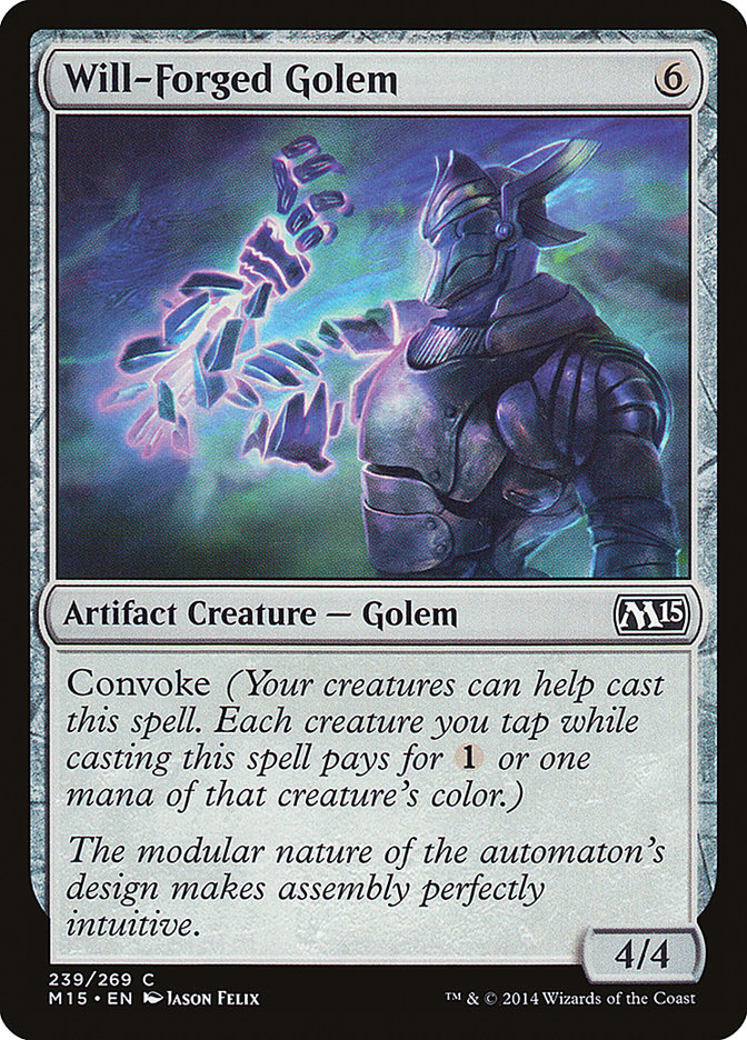 Will-Forged Golem [Magic 2015] | Total Play