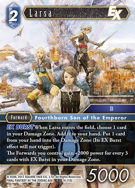 Larsa EX [Opus XIV: Crystal Abyss] | Total Play