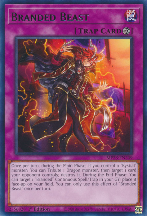 Branded Beast [MP23-EN209] Rare | Total Play