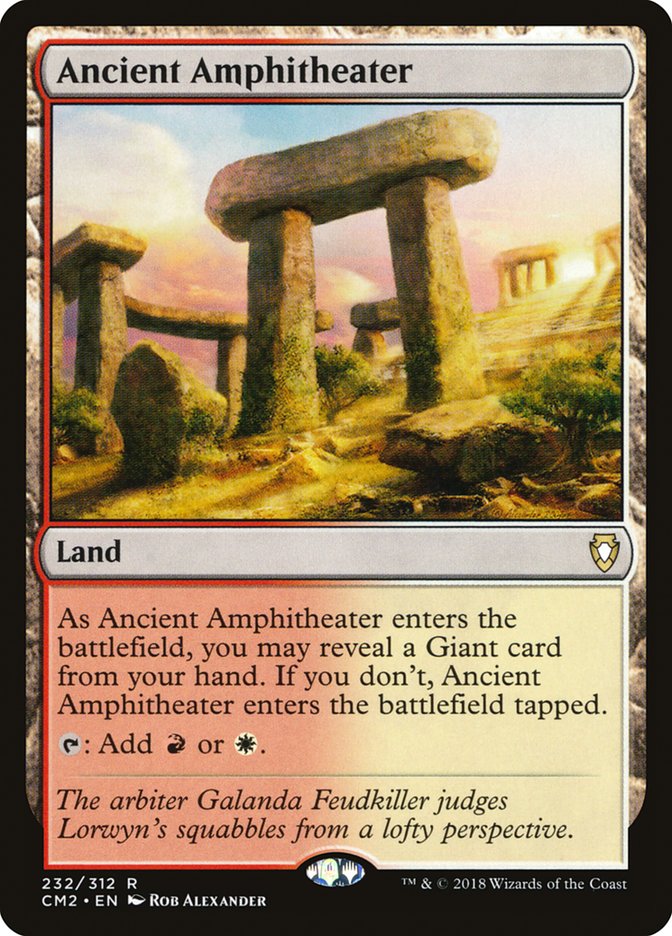 Ancient Amphitheater [Commander Anthology Volume II] | Total Play