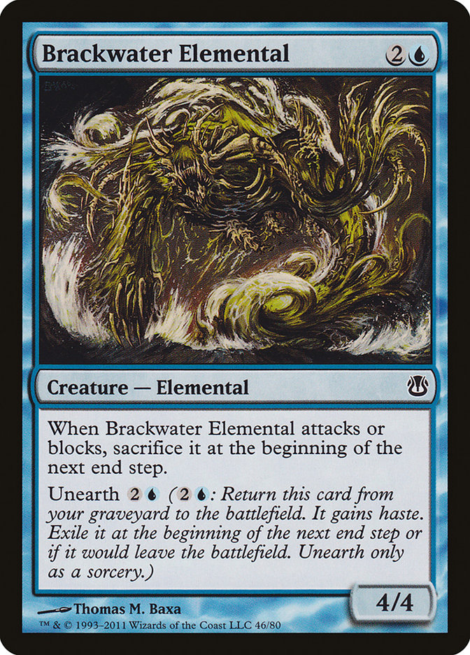 Brackwater Elemental [Duel Decks: Ajani vs. Nicol Bolas] | Total Play