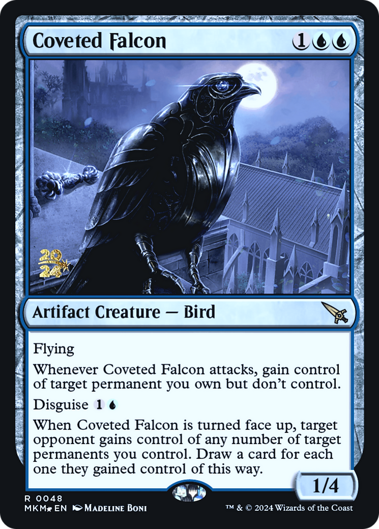 Coveted Falcon [Murders at Karlov Manor Prerelease Promos] | Total Play