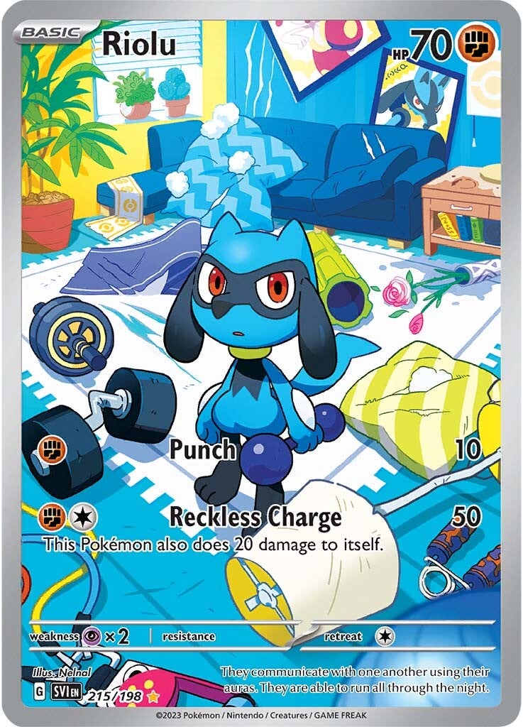 Riolu (215/198) [Scarlet & Violet: Base Set] | Total Play