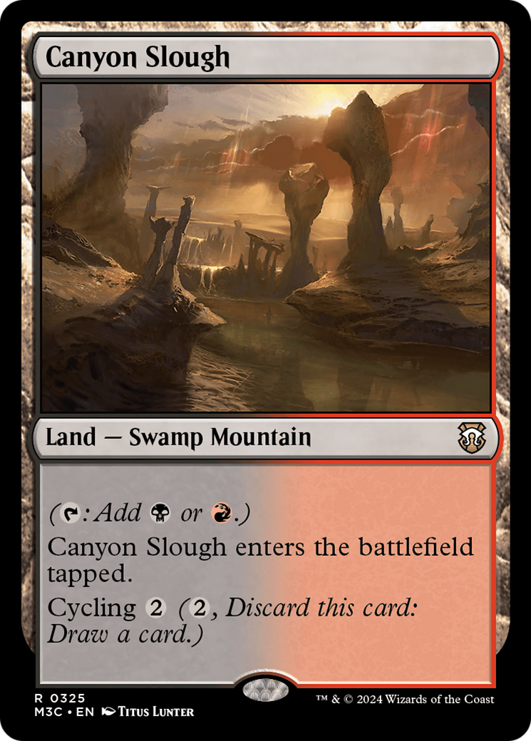 Canyon Slough [Modern Horizons 3 Commander] | Total Play
