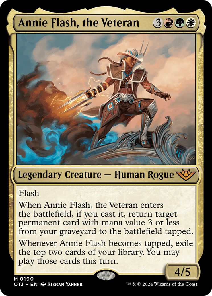 Annie Flash, the Veteran [Outlaws of Thunder Junction] | Total Play