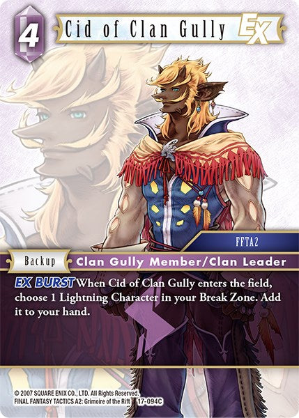 Cid of Clan Gully EX [Rebellion's Call] | Total Play