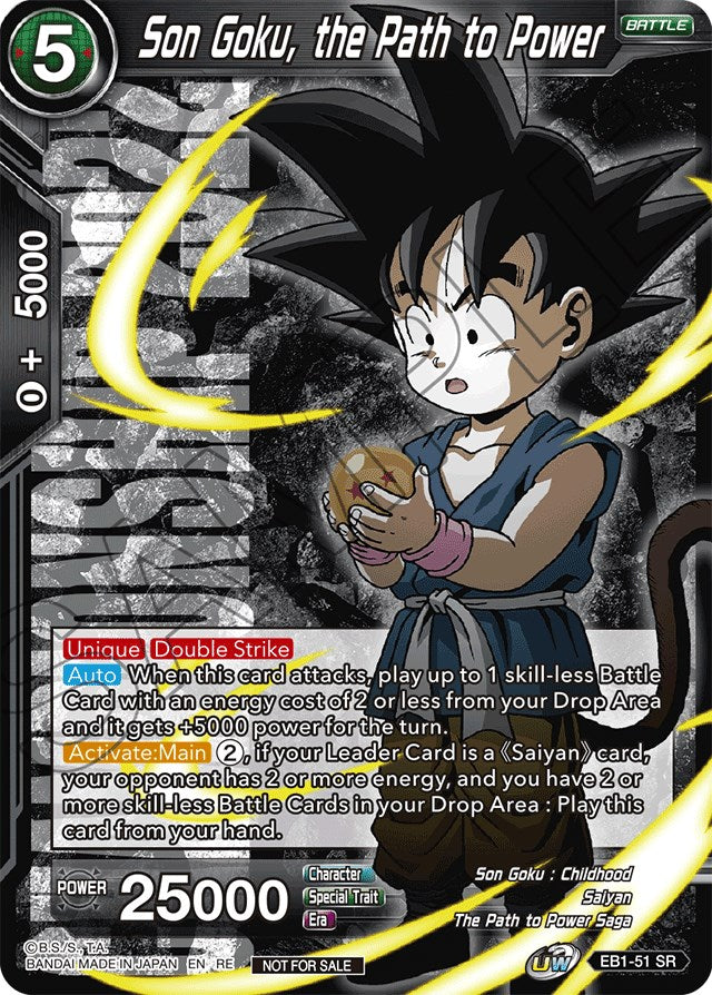 Son Goku, the Path to Power (Championship 2022) (EB1-51) [Promotion Cards] | Total Play