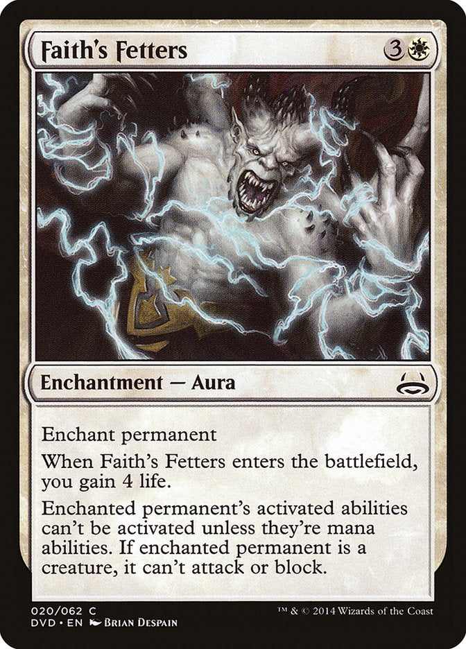 Faith's Fetters (Divine vs. Demonic) [Duel Decks Anthology] | Total Play