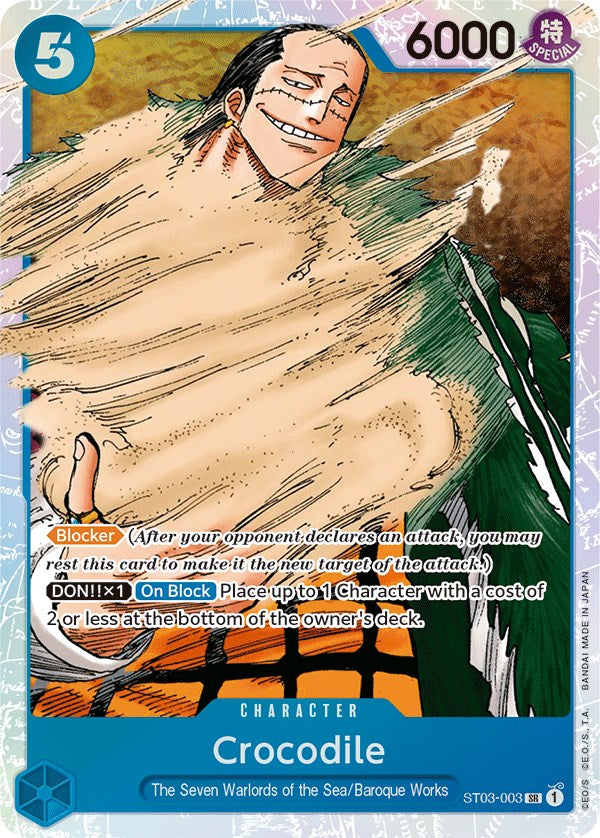 Crocodile (003) [Starter Deck: The Seven Warlords of The Sea] | Total Play