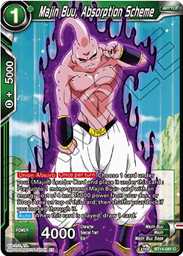 Majin Buu, Absorption Scheme (BT14-081) [Cross Spirits] | Total Play